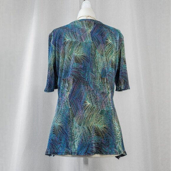 Y2K Asymmetrical Hem Blouse - Picture 5 of 6